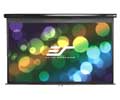 Elite Screens 80IN DIAG MANUAL SER WALL/ CEILING MAXWHT 16:9 39.6X69.6IN BLK