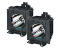 Panasonic Replacement 210W Projector Lamp - 3000 Hour (Twin Pack for Panasonic PT-D4000 Projector)