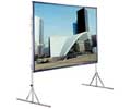 Draper CINEFOLD W/CINEFLEX REAR PROJ HD LEGS 200IN DIAG 4:3 FORMAT