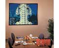 Draper 100IN DIAG CLARION W/VELTEX FIXED TENSIONED SCREEN 4:3 M1300