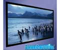 Draper 106IN DIAGONAL ACCUSCREENS HDTV FIXED SOUNDSCREEN MATT WHITE