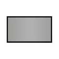 Draper 92IN DIAGONAL ACCUSCREENS HDTV FIXED SOUNDSCREEN GRAY
