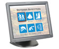 Planar 17IN LCD RES TOUCH 1024X768 BLK PT1700MX 700:1 USB/SER SIDE CONTROL