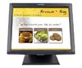 Planar 17IN LCD SAW TOUCH PT1745S DUAL SERIAL USB BLK ECONOMICAL SPEAKER
