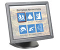 Planar PT1700MX 17" Edge LED LCD Touchscreen Monitor - 1280 x 1024 - SXGA - Adjustable Display Angle - 16.7 Million Colors